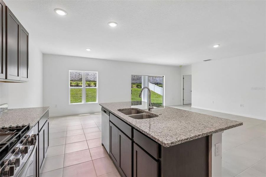 Furnished interior view inside a new home in Eagletail Landings, Howey-in-the-Hills (Image 8).