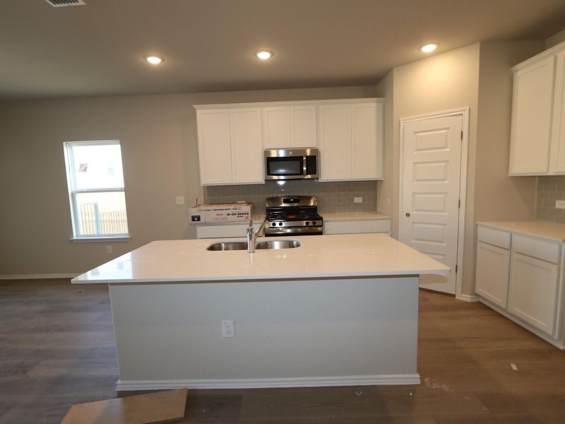 Furnished interior view inside a new home in Cascades at Onion Creek, Austin (Image 7). Furnished interior view inside a new home in Cascades at Onion Creek, Austin (Image 7).