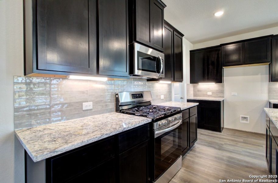 Furnished interior view inside a new home in , New Braunfels (Image 8).