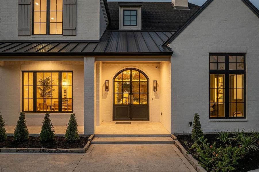Exterior details and patio area of a home in , Dallas (Image 26).