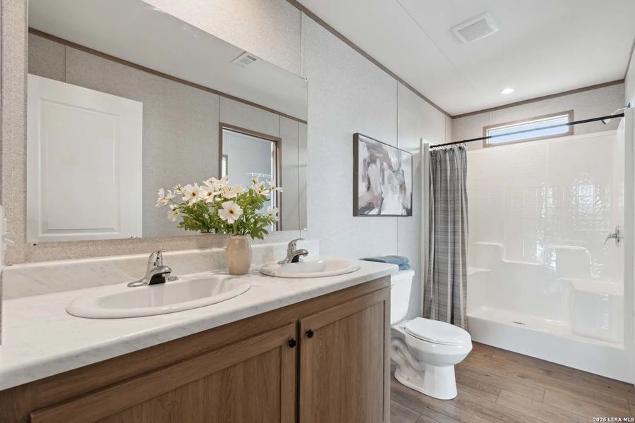 Furnished interior view inside a new home in , Floresville (Image 3).