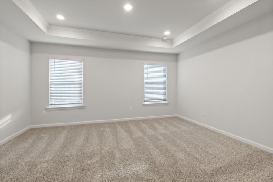 Spacious, unfurnished interior of a new home in Everton, Durham (Image 30).