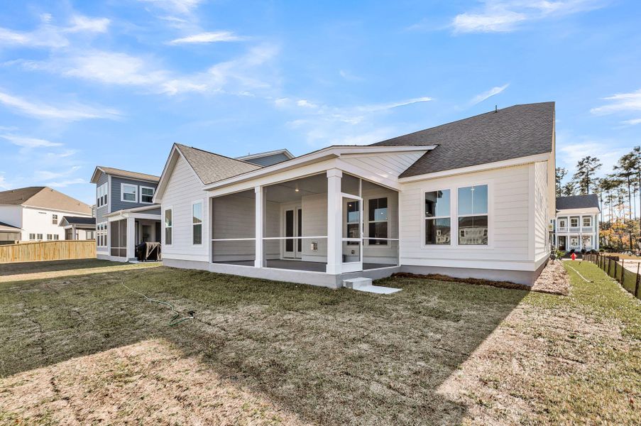 Exterior details and patio area of a home in , Summerville (Image 21).