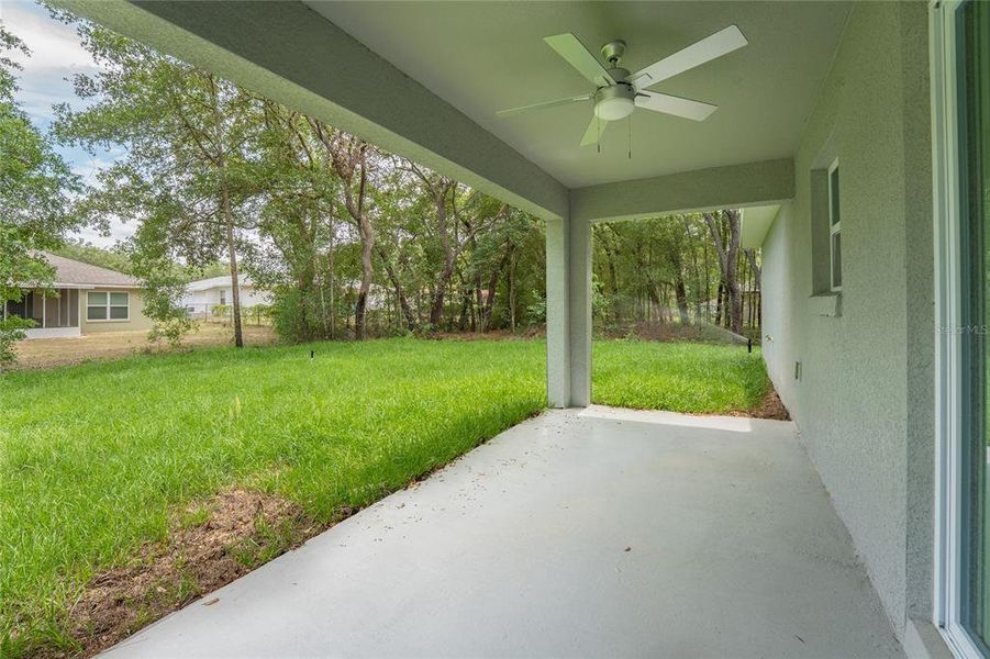 Exterior details and patio area of a home in , Citrus Springs (Image 4).