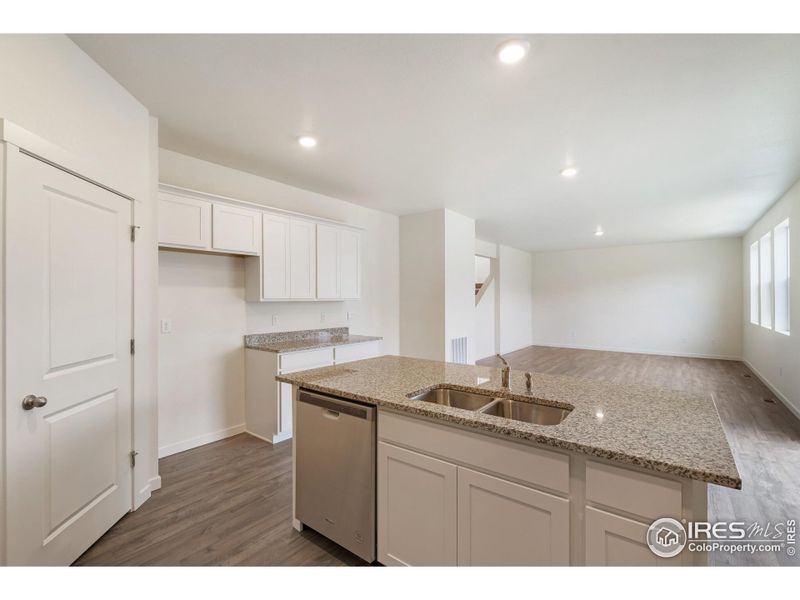 Furnished interior view inside a new home in Westgate, Greeley (Image 9).