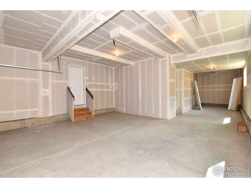 In-progress construction of a new home in , Johnstown, CO (Image 36).