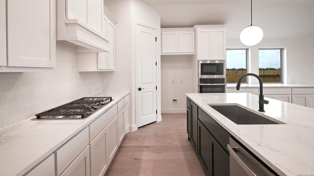 Furnished interior view inside a new home in Meadows of Mill Creek, Seguin (Image 11).