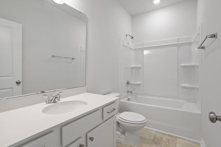 Furnished interior view inside a new home in Renaissance at White Oak, Garner (Image 13).