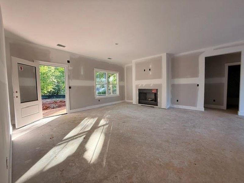 In-progress construction of a new home in , Dallas, GA (Image 4).
