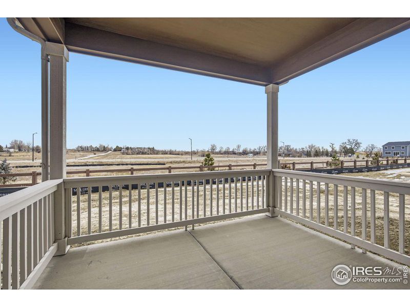 Covered patio