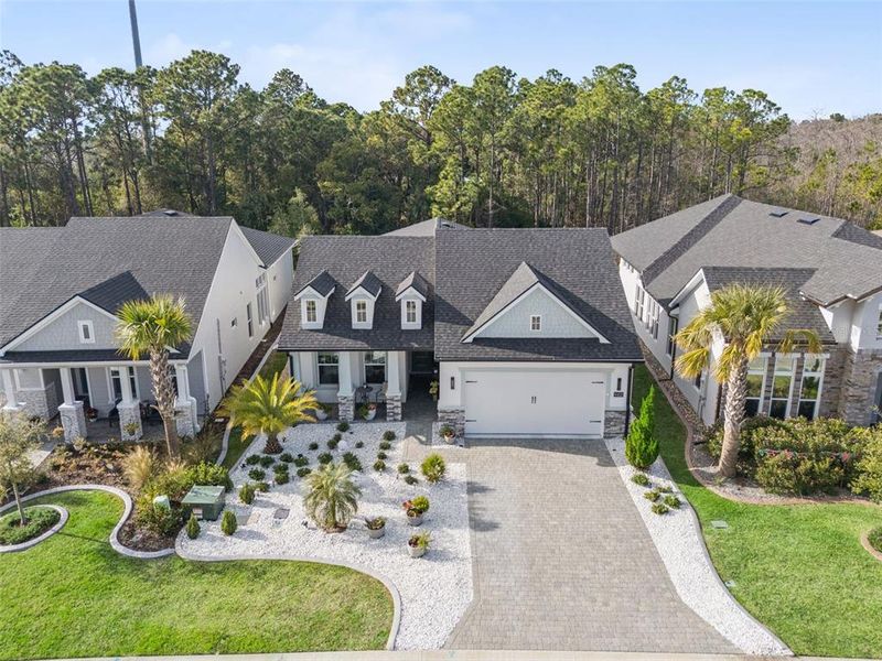 Front exterior of a new home in , Port Orange, FL, highlighting curb appeal (Image 27). Front exterior of a new home in , Port Orange, FL, highlighting curb appeal (Image 27).