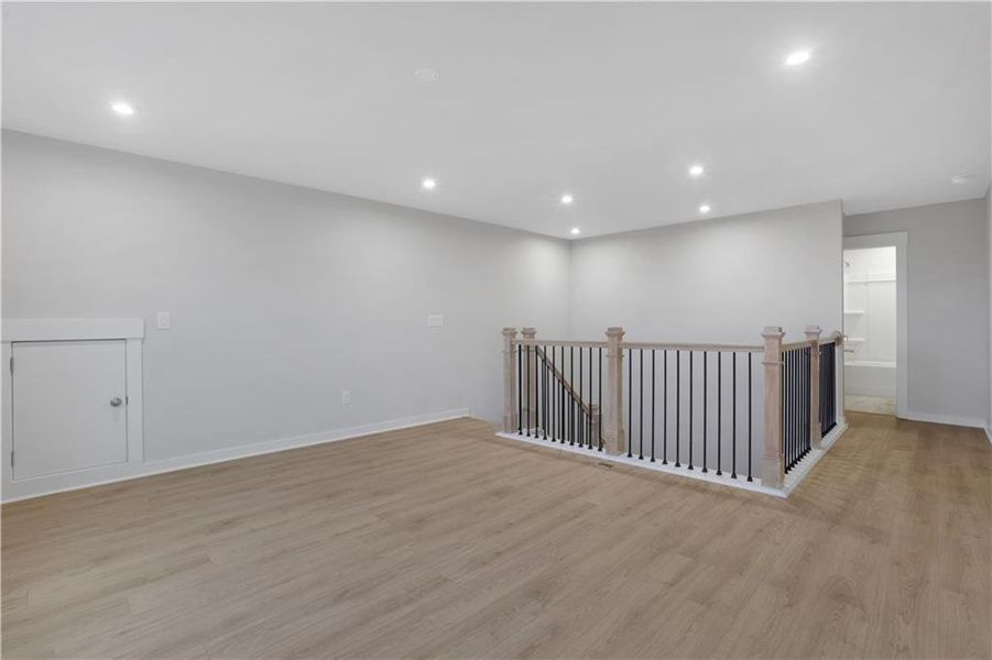 Spacious, unfurnished interior of a new home in Cambridge at Steels Bridge, Canton (Image 22). Spacious, unfurnished interior of a new home in Cambridge at Steels Bridge, Canton (Image 22).