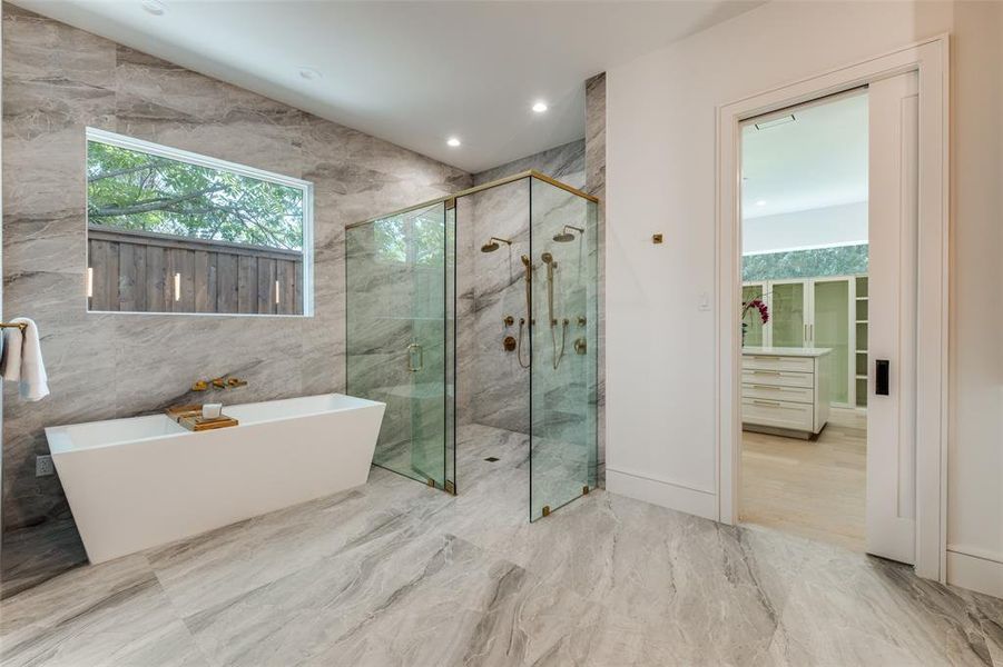 Furnished interior view inside a new home in , Dallas (Image 14).