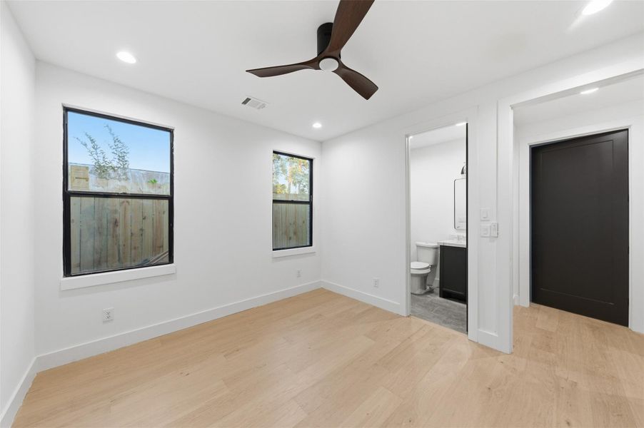 Each secondary bedroom is thoughtfully designed with spacious layouts, natural light, and its own private bath for added comfort and privacy.