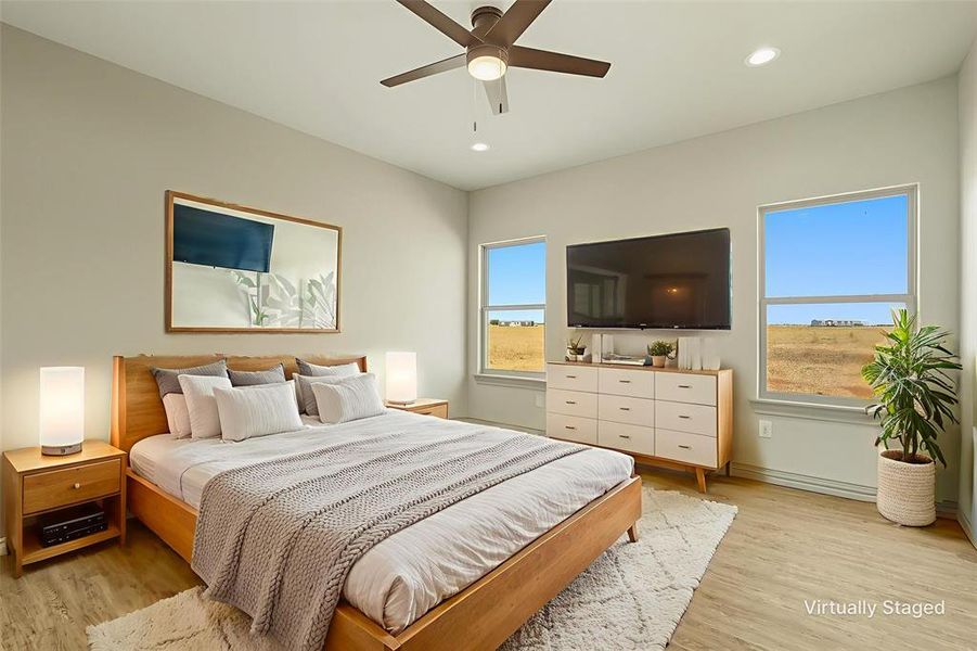 Furnished interior view inside a new home in , Hawley (Image 5).