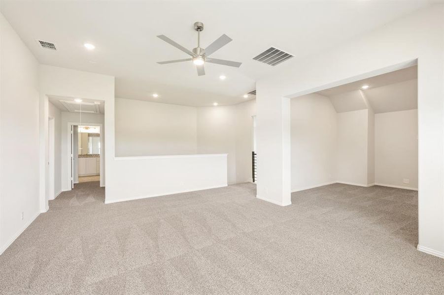 Spacious, unfurnished interior of a new home in Ridge Ranch Classic 50, Mesquite (Image 37). Spacious, unfurnished interior of a new home in Ridge Ranch Classic 50, Mesquite (Image 37).