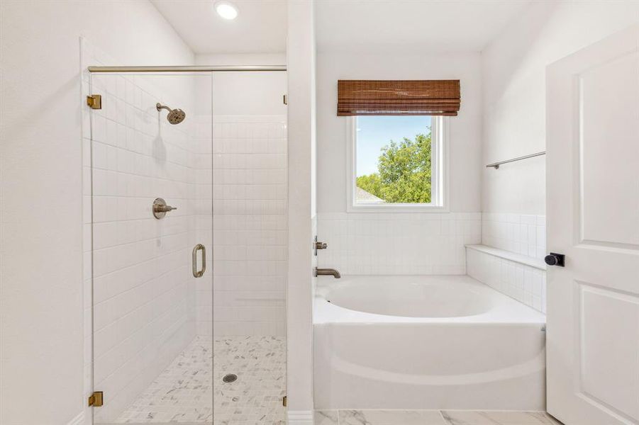 Furnished interior view inside a new home in , Aledo (Image 13).