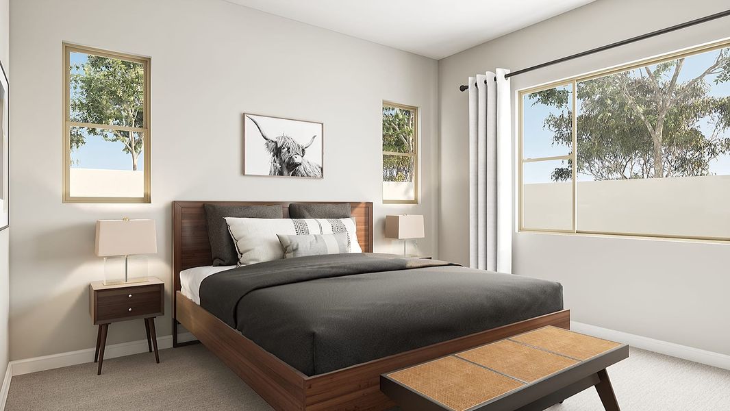 Representative furnished interior of a home built from the Granite Plan 3505 by Tri Pointe Homes in Soleo, San Tan Valley (Image 7).