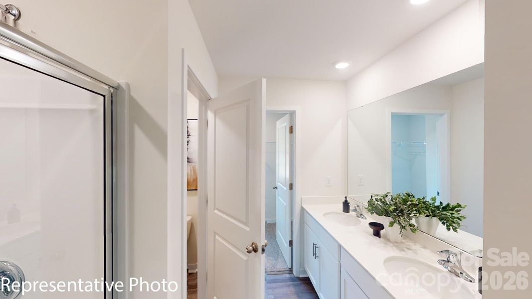 Furnished interior view inside a new home in Huffman Ridge, Hickory (Image 28).