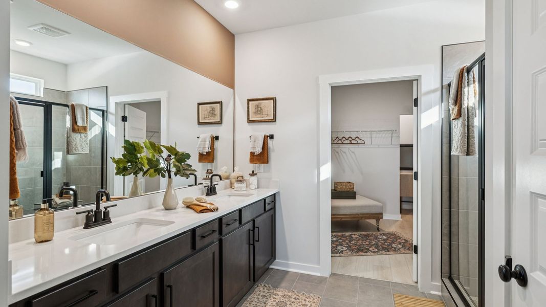 Furnished interior view inside a new home in Harvest Point, Spring Hill (Image 33).