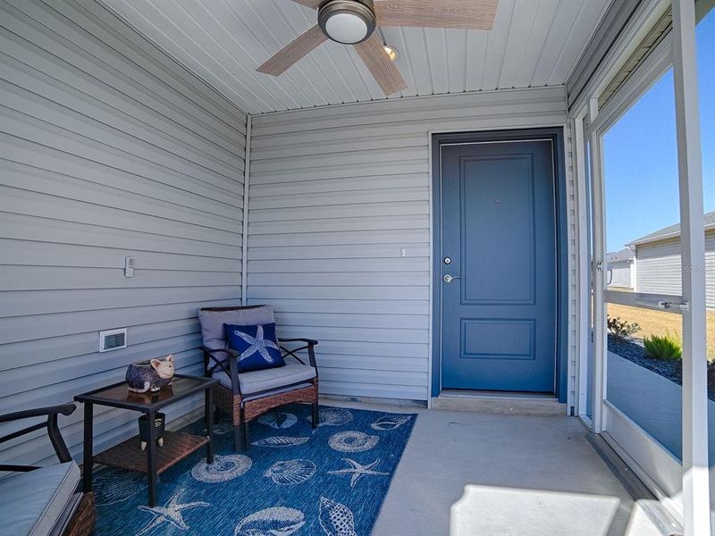 Exterior details and patio area of a home in , The Villages (Image 26).