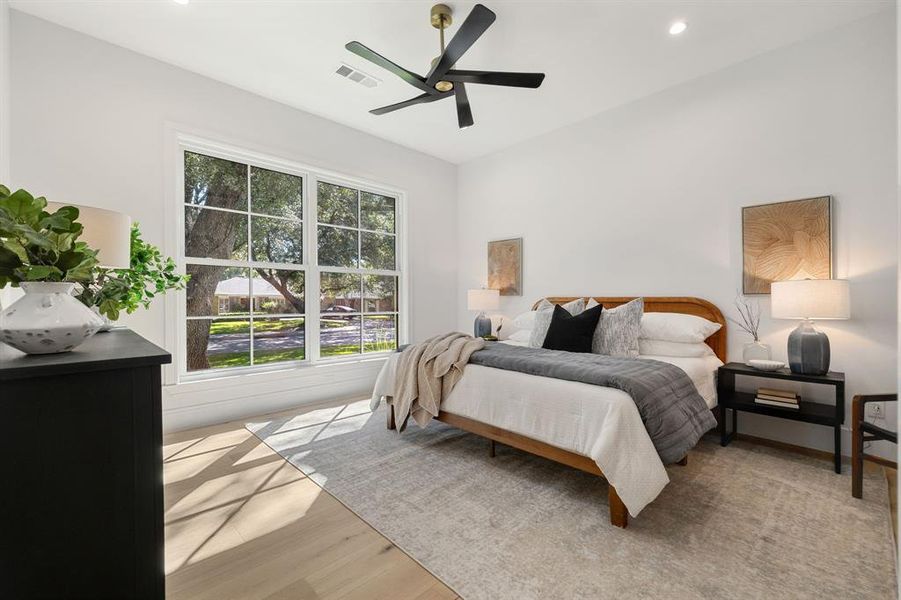 Furnished interior view inside a new home in , Dallas (Image 10). Furnished interior view inside a new home in , Dallas (Image 10).