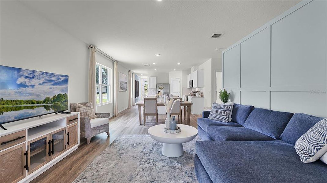 Furnished interior view inside a new home in Kindred, Kissimmee (Image 13).