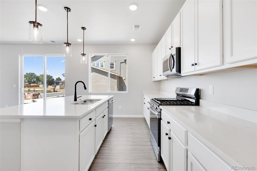 Furnished interior view inside a new home in Cherry Meadows, Brighton (Image 14). Furnished interior view inside a new home in Cherry Meadows, Brighton (Image 14).