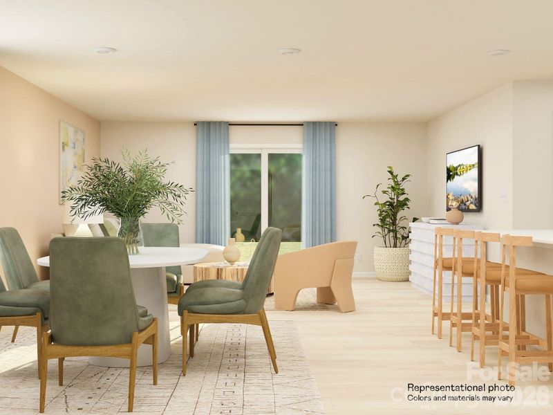 Furnished interior view inside a new home in Cannon Village, York (Image 3). Furnished interior view inside a new home in Cannon Village, York (Image 3).