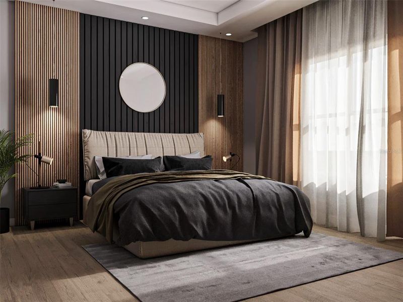 Furnished interior view inside a new home in , Palm Coast (Image 4).