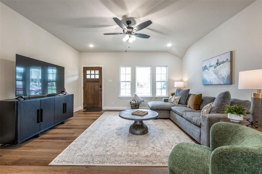 Furnished interior view inside a new home in , Whitesboro (Image 18). Furnished interior view inside a new home in , Whitesboro (Image 18).