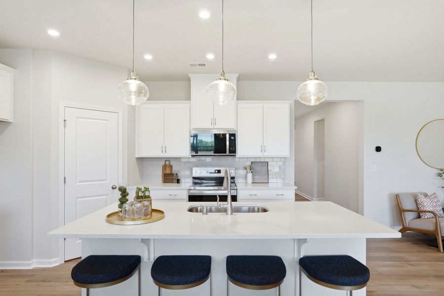 Furnished interior view inside a new home in Westfall, Gastonia (Image 9).