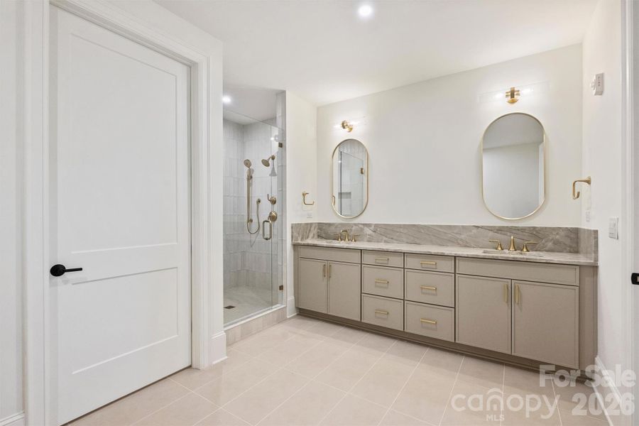 Furnished interior view inside a new home in , Charlotte (Image 19).