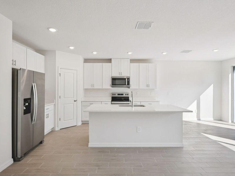 Furnished interior view inside a new home in Leyland Preserve - Classic Series, Brooksville (Image 7).