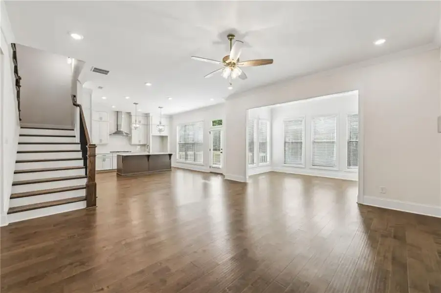 Spacious, unfurnished interior of a new home in Waterhaven, Cumming (Image 22).