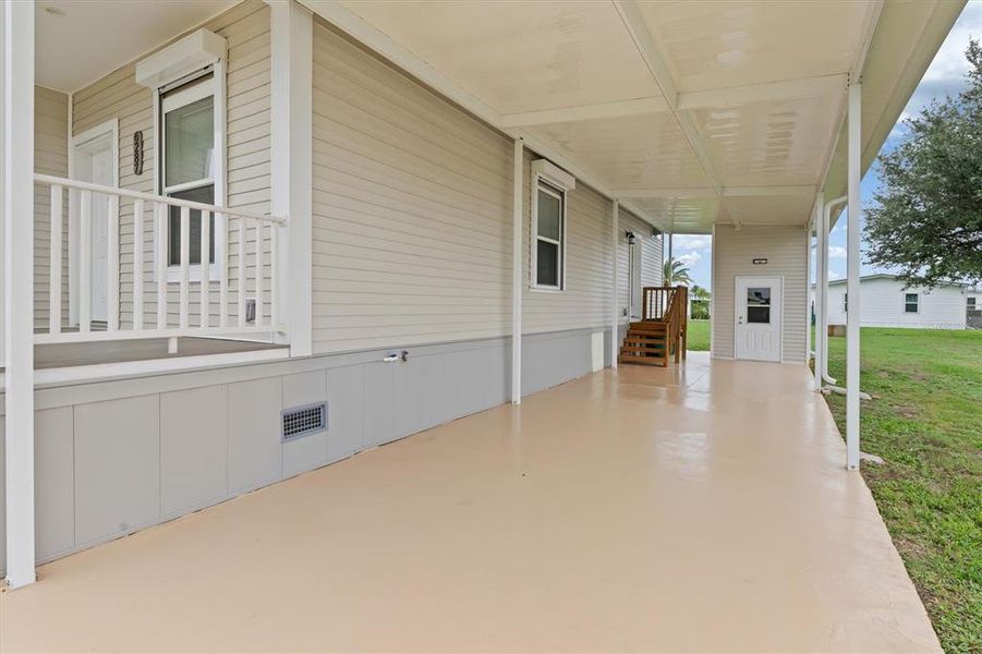 Exterior details and patio area of a home in , Englewood (Image 25). Exterior details and patio area of a home in , Englewood (Image 25).