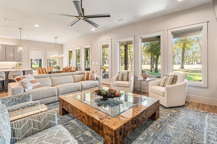 Furnished interior view inside a new home in , Mabank (Image 23). Furnished interior view inside a new home in , Mabank (Image 23).