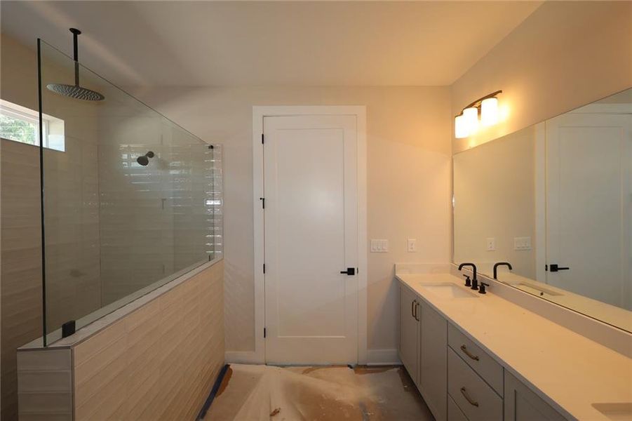 Furnished interior view inside a new home in Maple Grove at Towne Lake, Woodstock (Image 6).