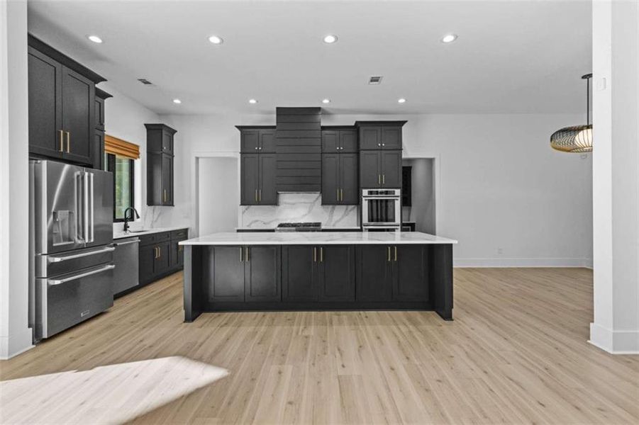 Furnished interior view inside a new home in , Monroe (Image 11).