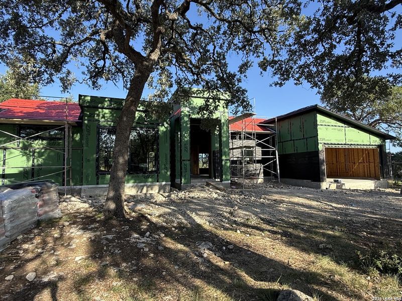In-progress construction of a new home in , Spring Branch, TX (Image 4). In-progress construction of a new home in , Spring Branch, TX (Image 4).