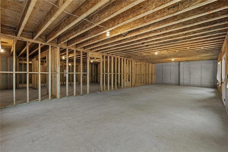 In-progress construction of a new home in , Buford, GA (Image 84).