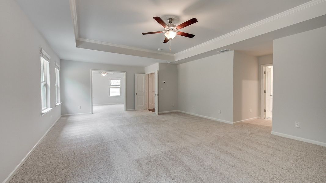 Furnished interior view inside a new home in Hamilton Lakes, Lawrenceville (Image 28).