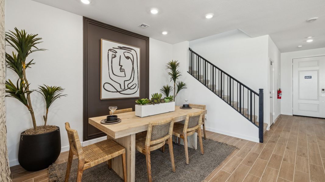 Furnished interior view inside a new home in Remington, Buckeye (Image 11).