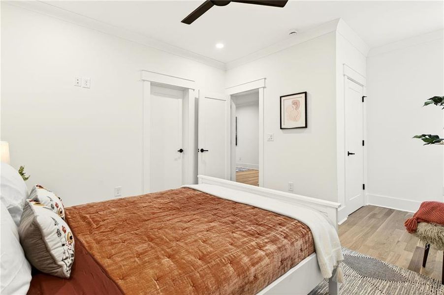 Furnished interior view inside a new home in , Atlanta (Image 5).