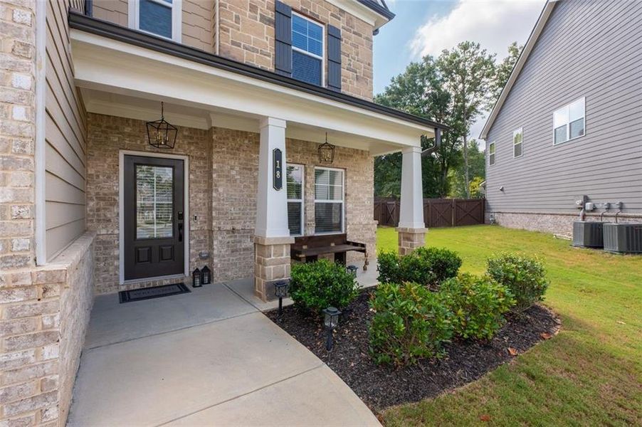 Exterior details and patio area of a home in , Lawrenceville (Image 3).