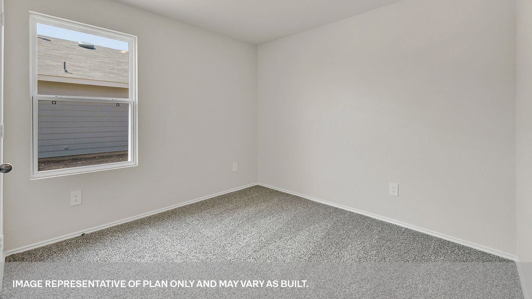 Representative unfurnished interior of a home built from the The Caprock by D.R. Horton in Spring Valley, New Braunfels (Image 16).