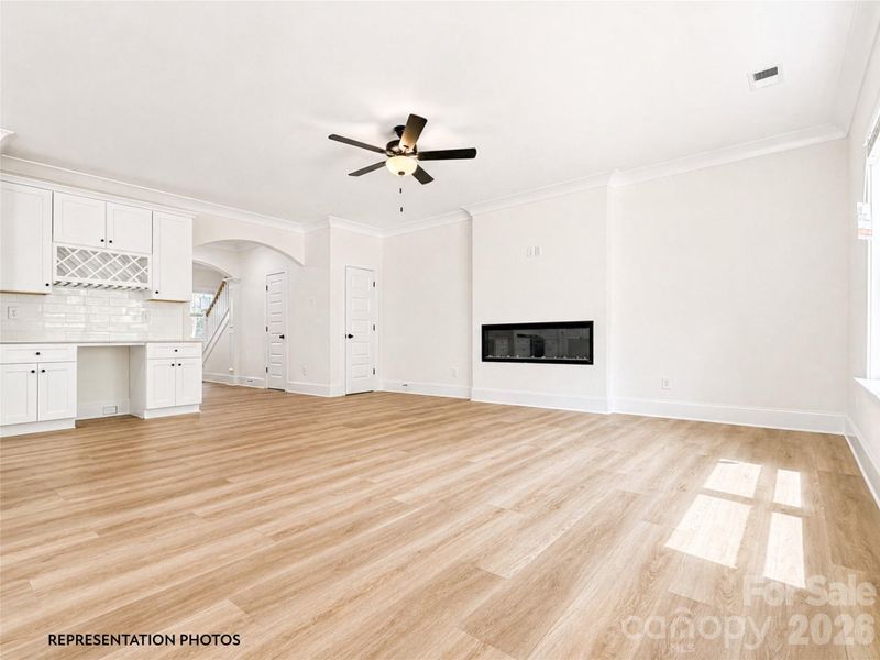 Spacious, unfurnished interior of a new home in , Charlotte (Image 26).
