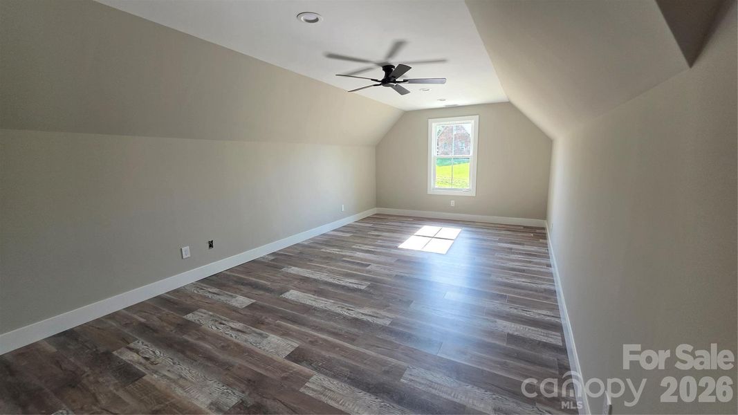 Bonus Room Above Garage