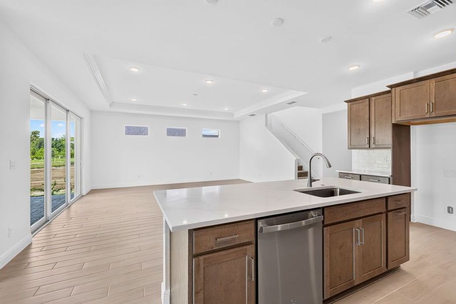 Furnished interior view inside a new home in The Sanctuary – Royal Collection, Punta Gorda (Image 8).