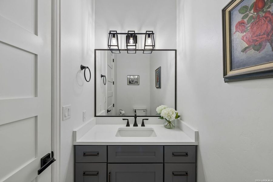 Furnished interior view inside a new home in , Bandera (Image 27). Furnished interior view inside a new home in , Bandera (Image 27).